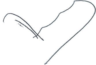Dr Mothilal de Silva Signature